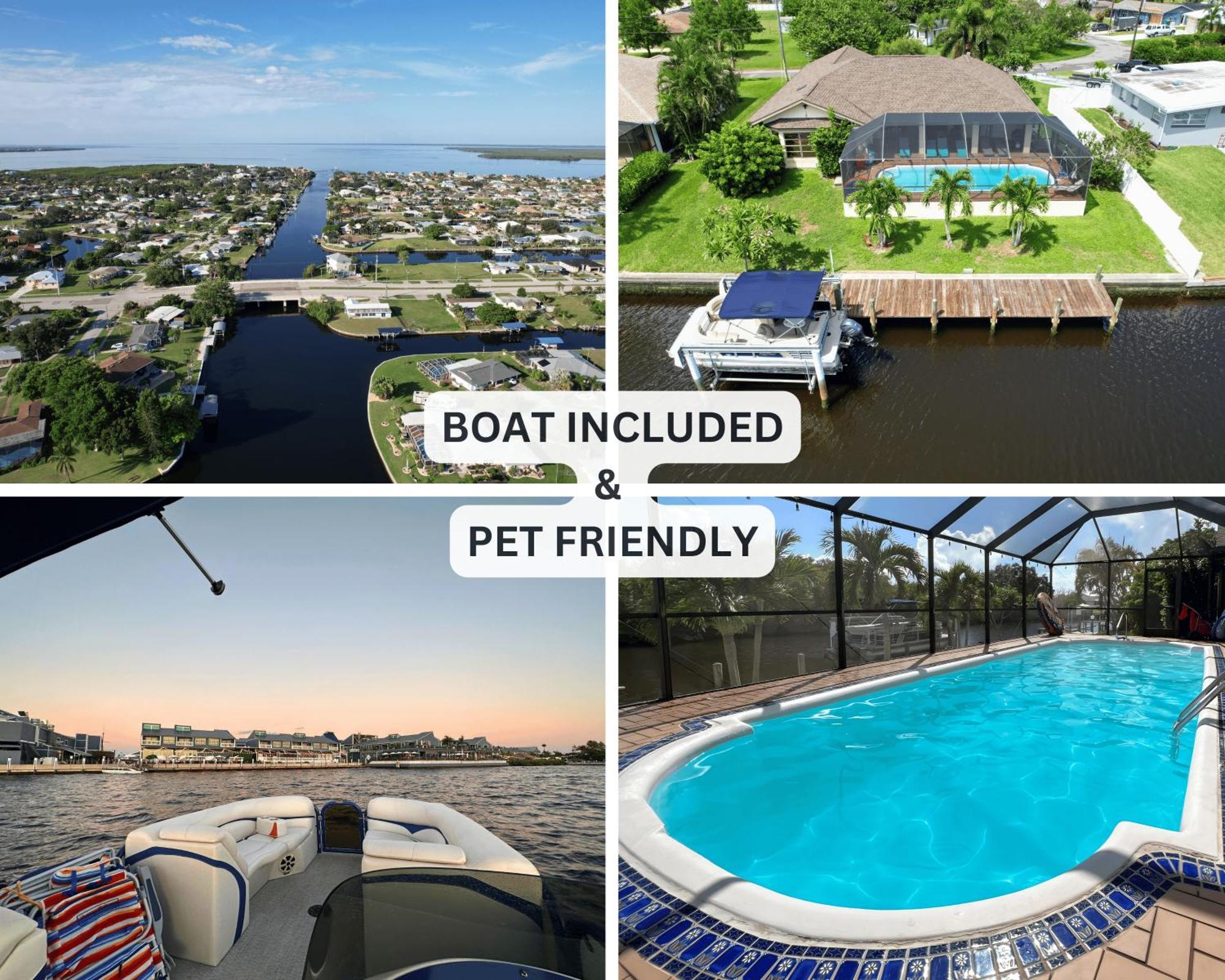 House With A Boatyour Private Waterfront Resort พอร์ตชาร์ล็อต ภายนอก รูปภาพ